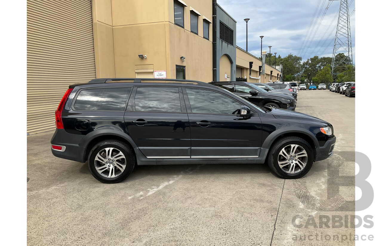 2/2012 Volvo Xc70 3.2 Teknik BZ MY12 4d Wagon Black V6 3.2L