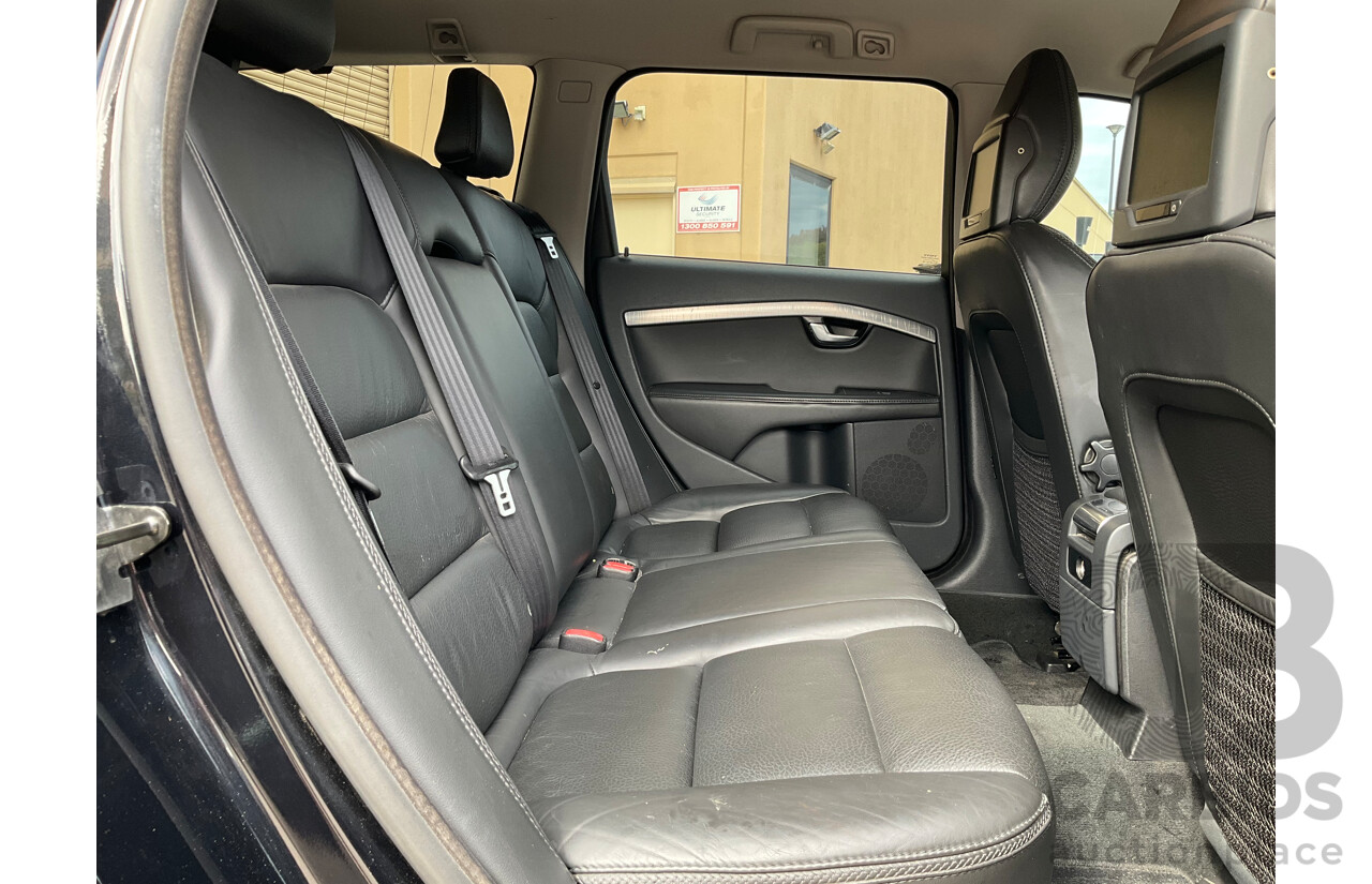 2/2012 Volvo Xc70 3.2 Teknik BZ MY12 4d Wagon Black V6 3.2L