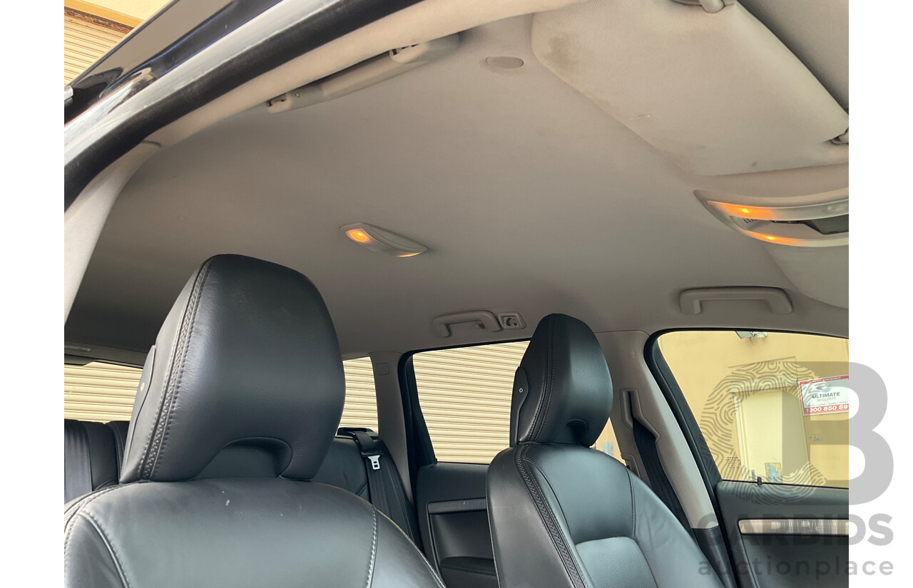 2/2012 Volvo Xc70 3.2 Teknik BZ MY12 4d Wagon Black V6 3.2L