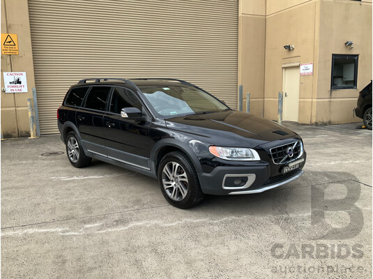 2/2012 Volvo Xc70 3.2 Teknik BZ MY12 4d Wagon Black V6 3.2L