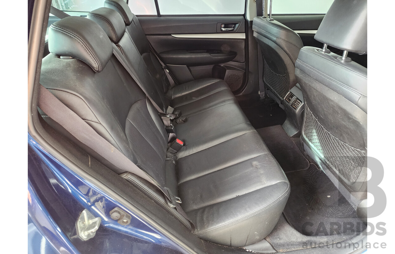 8/2010 Subaru Outback 2.5i Premium (sat-Nav) MY10 4d Wagon Blue 2.5L