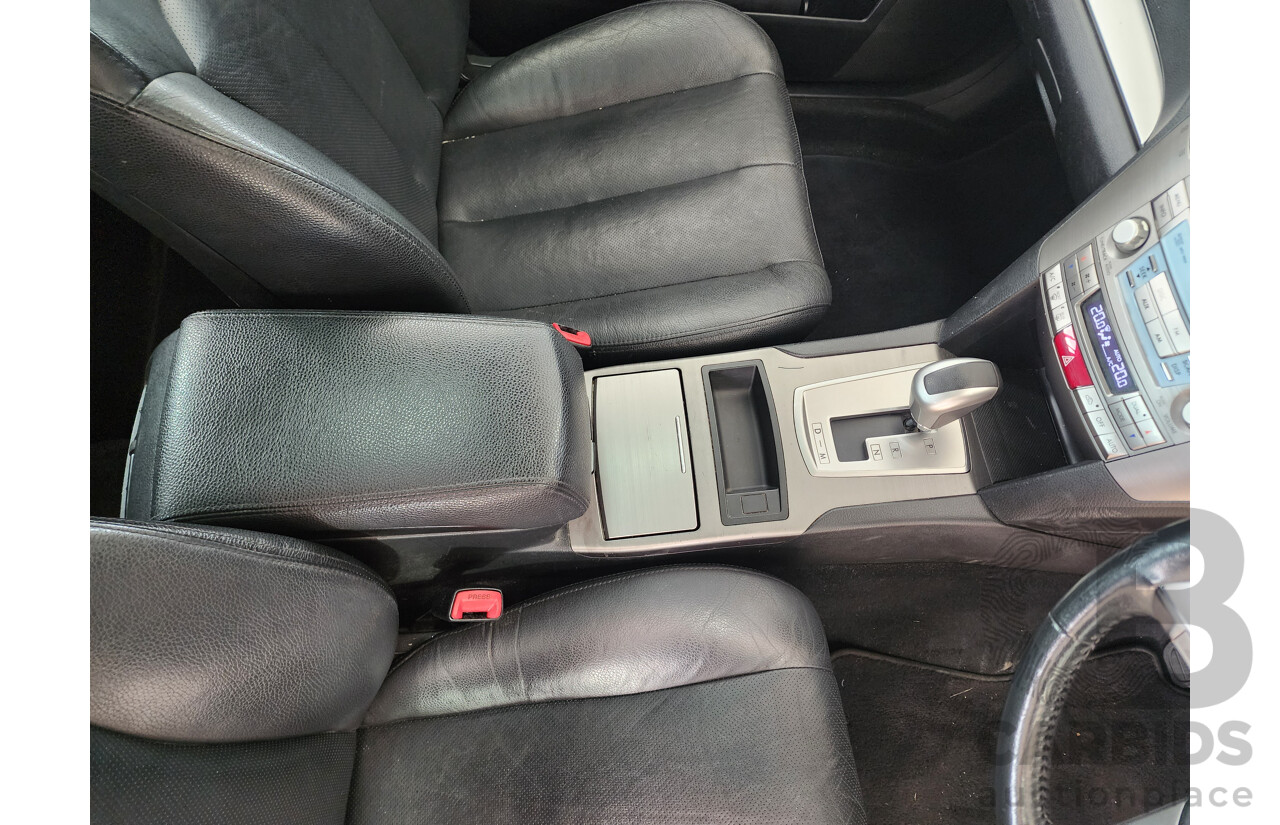 8/2010 Subaru Outback 2.5i Premium (sat-Nav) MY10 4d Wagon Blue 2.5L