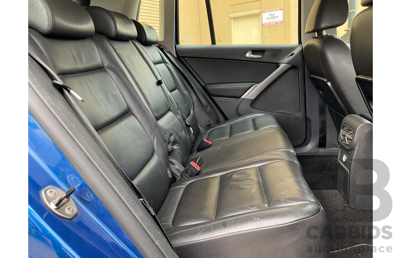 10/2009 Volkswagen Tiguan 103 TDI (AWD) 5NC MY09 4d Wagon Blue Turbo Diesel 2.0L