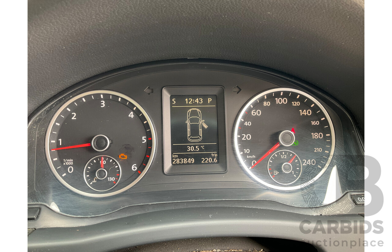 10/2009 Volkswagen Tiguan 103 TDI (AWD) 5NC MY09 4d Wagon Blue Turbo Diesel 2.0L