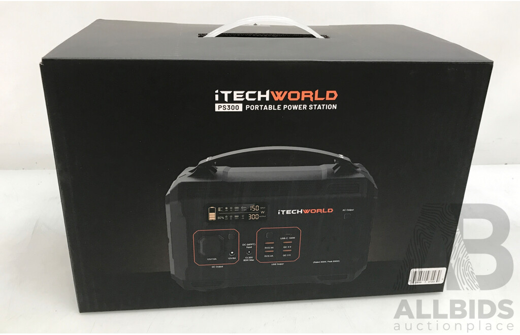 ITech (PS300) Portable Lithium Power Station