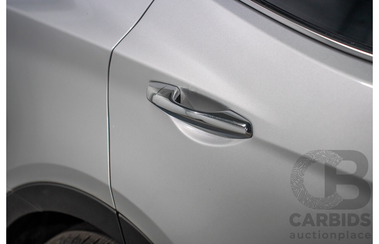 12/2015 Hyundai Santa Fe Elite CRDi (4x4) DM MY15 4d Wagon Sleek Silver Metallic Turbo Diesel 2.2L