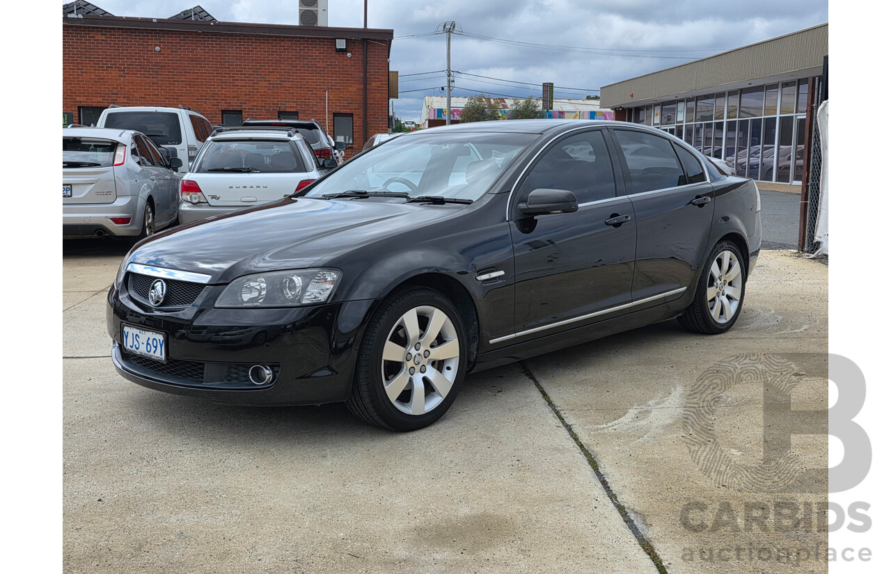 07/2007 Holden Calais V VE 4D Sedan Black 3.6L