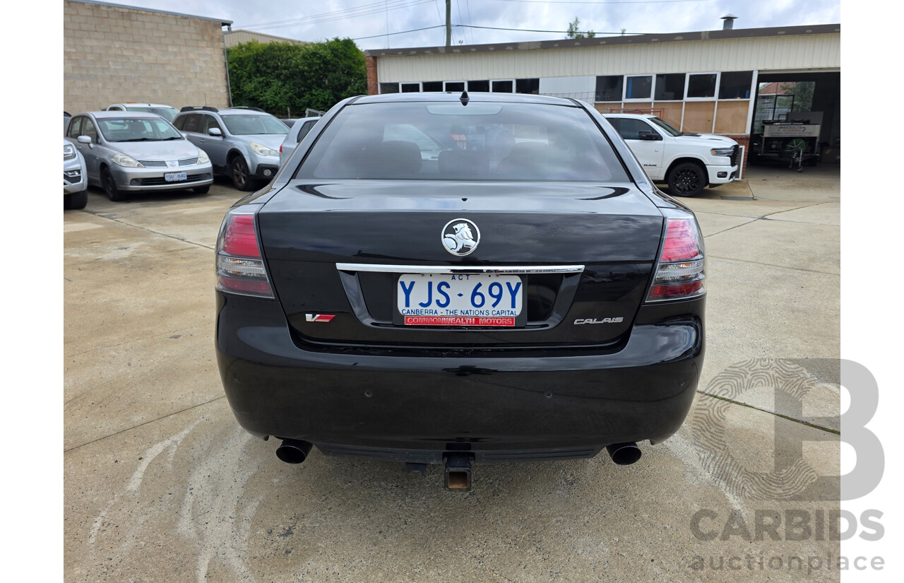 07/2007 Holden Calais V VE 4D Sedan Black 3.6L