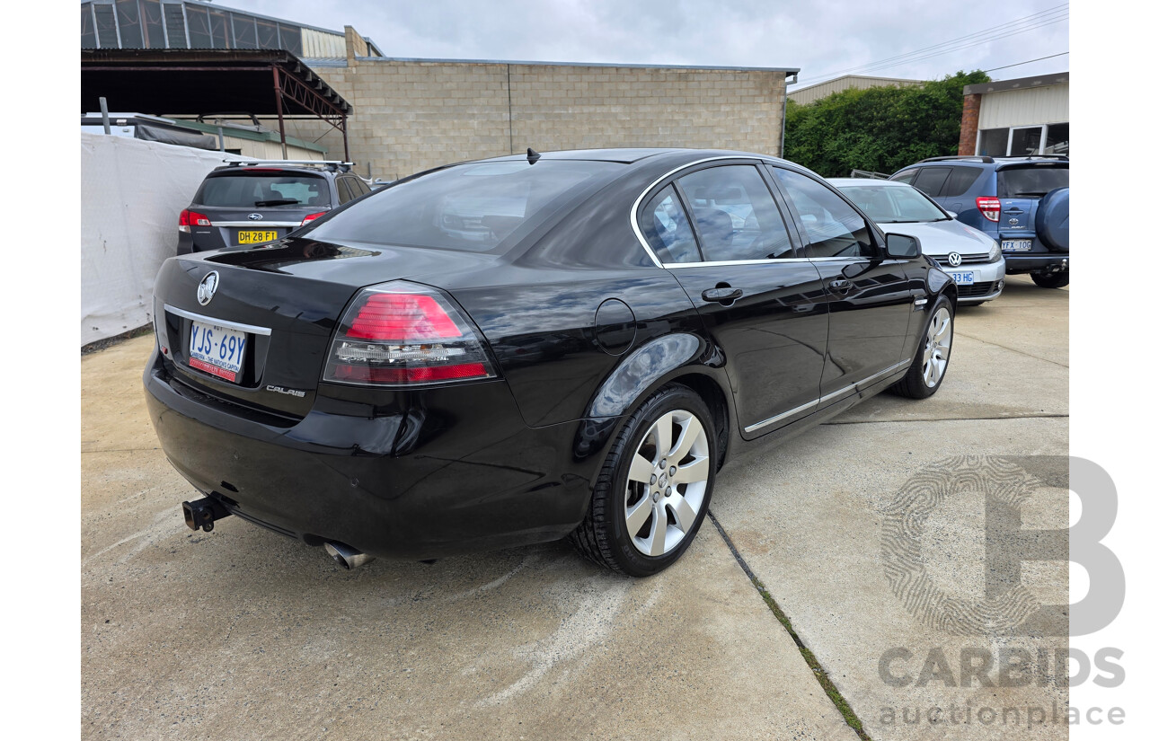 07/2007 Holden Calais V VE 4D Sedan Black 3.6L
