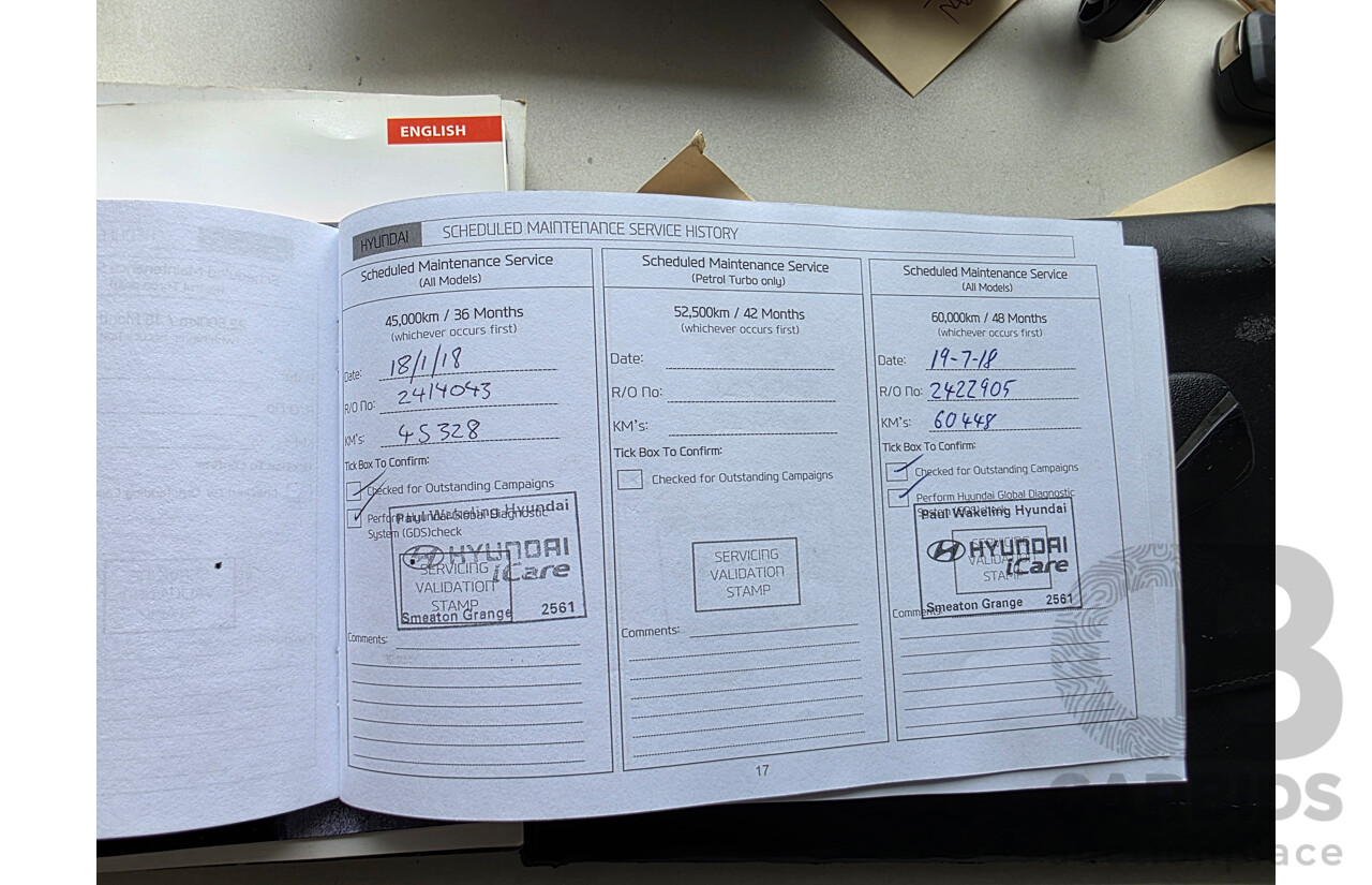 11/2015 Hyundai Santa Fe Highlander CRDi (4x4) DM SERIES II (DM3) 4d Wagon Silver Turbo Diesel 2.2L