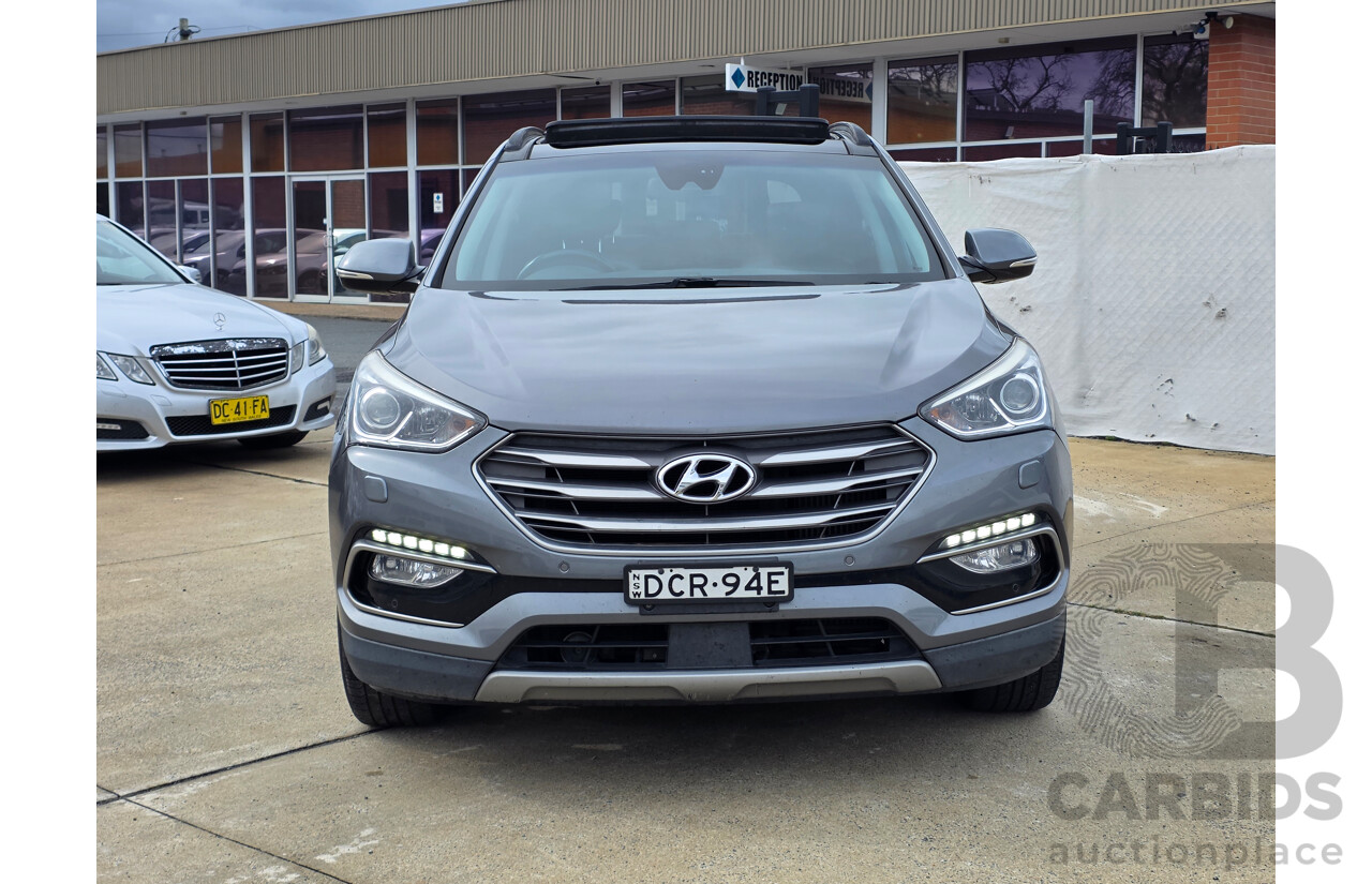 11/2015 Hyundai Santa Fe Highlander CRDi (4x4) DM SERIES II (DM3) 4d Wagon Silver Turbo Diesel 2.2L