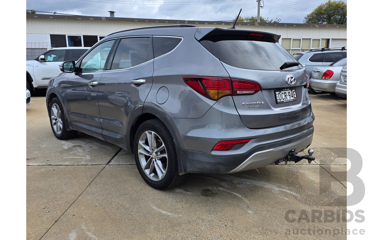 11/2015 Hyundai Santa Fe Highlander CRDi (4x4) DM SERIES II (DM3) 4d Wagon Silver Turbo Diesel 2.2L