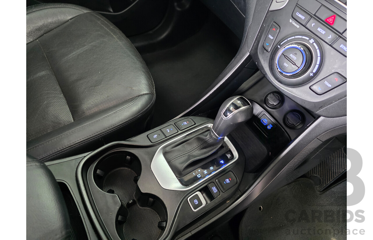 11/2015 Hyundai Santa Fe Highlander CRDi (4x4) DM SERIES II (DM3) 4d Wagon Silver Turbo Diesel 2.2L