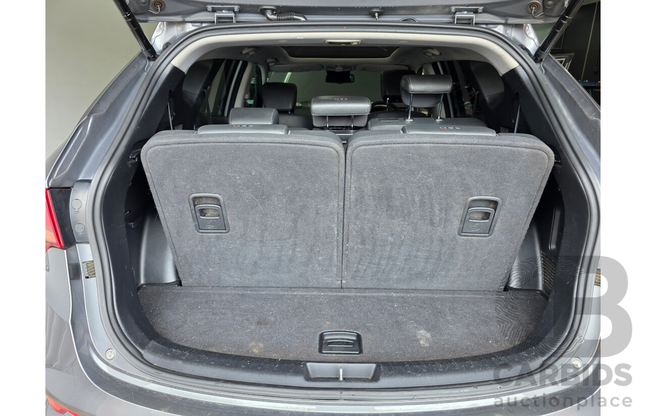 11/2015 Hyundai Santa Fe Highlander CRDi (4x4) DM SERIES II (DM3) 4d Wagon Silver Turbo Diesel 2.2L