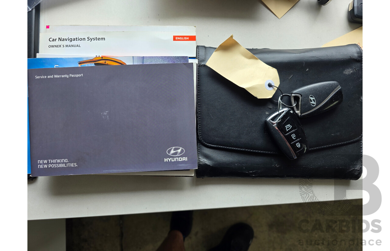 11/2015 Hyundai Santa Fe Highlander CRDi (4x4) DM SERIES II (DM3) 4d Wagon Silver Turbo Diesel 2.2L