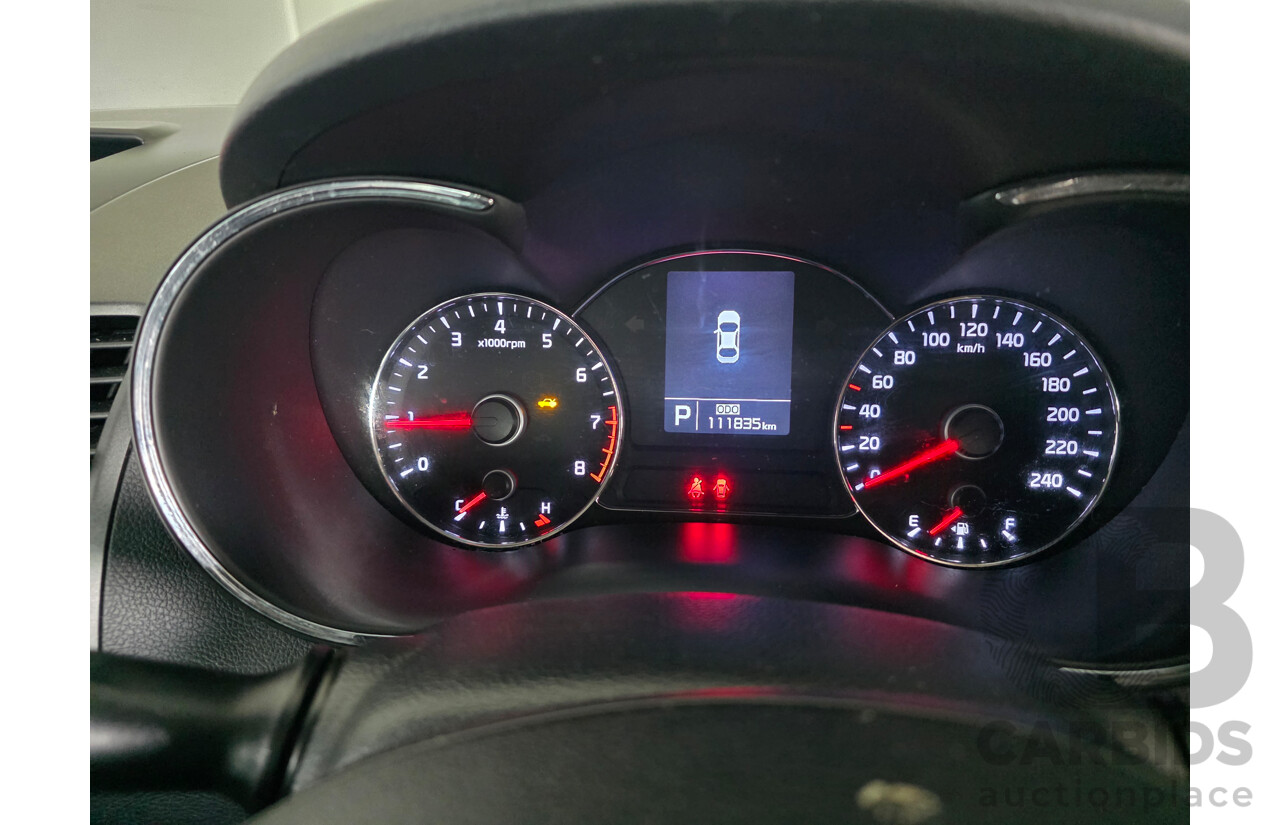 02/2016 Kia Cerato S YD MY15 4D Sedan White 1.8L