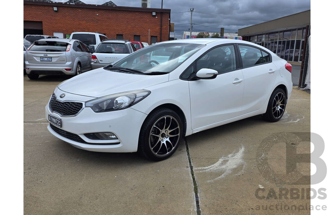 02/2016 Kia Cerato S YD MY15 4D Sedan White 1.8L