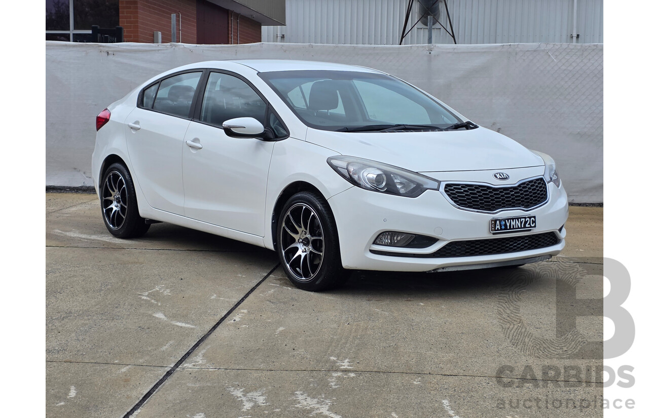 02/2016 Kia Cerato S YD MY15 4D Sedan White 1.8L