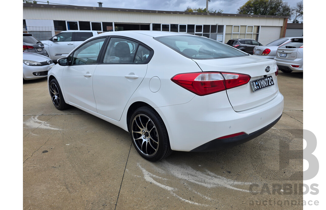 02/2016 Kia Cerato S YD MY15 4D Sedan White 1.8L