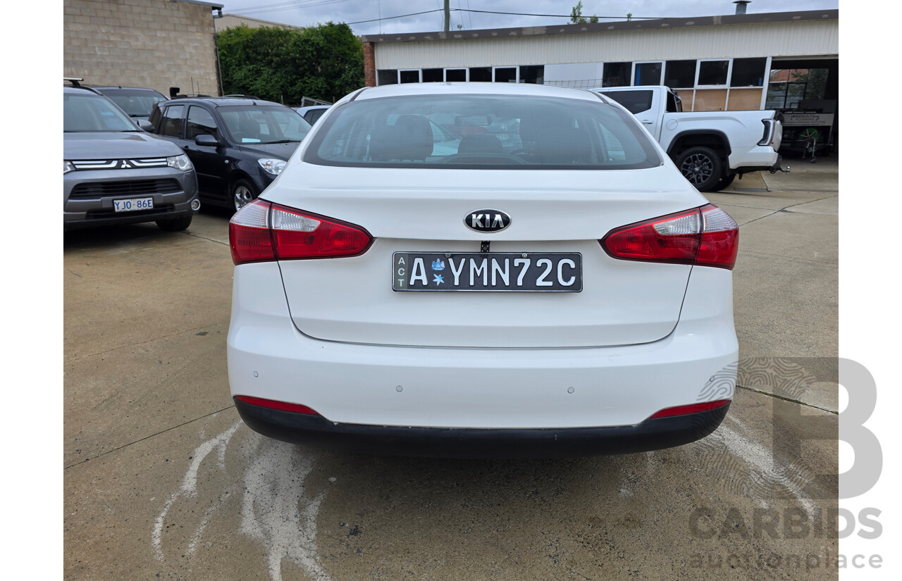 02/2016 Kia Cerato S YD MY15 4D Sedan White 1.8L