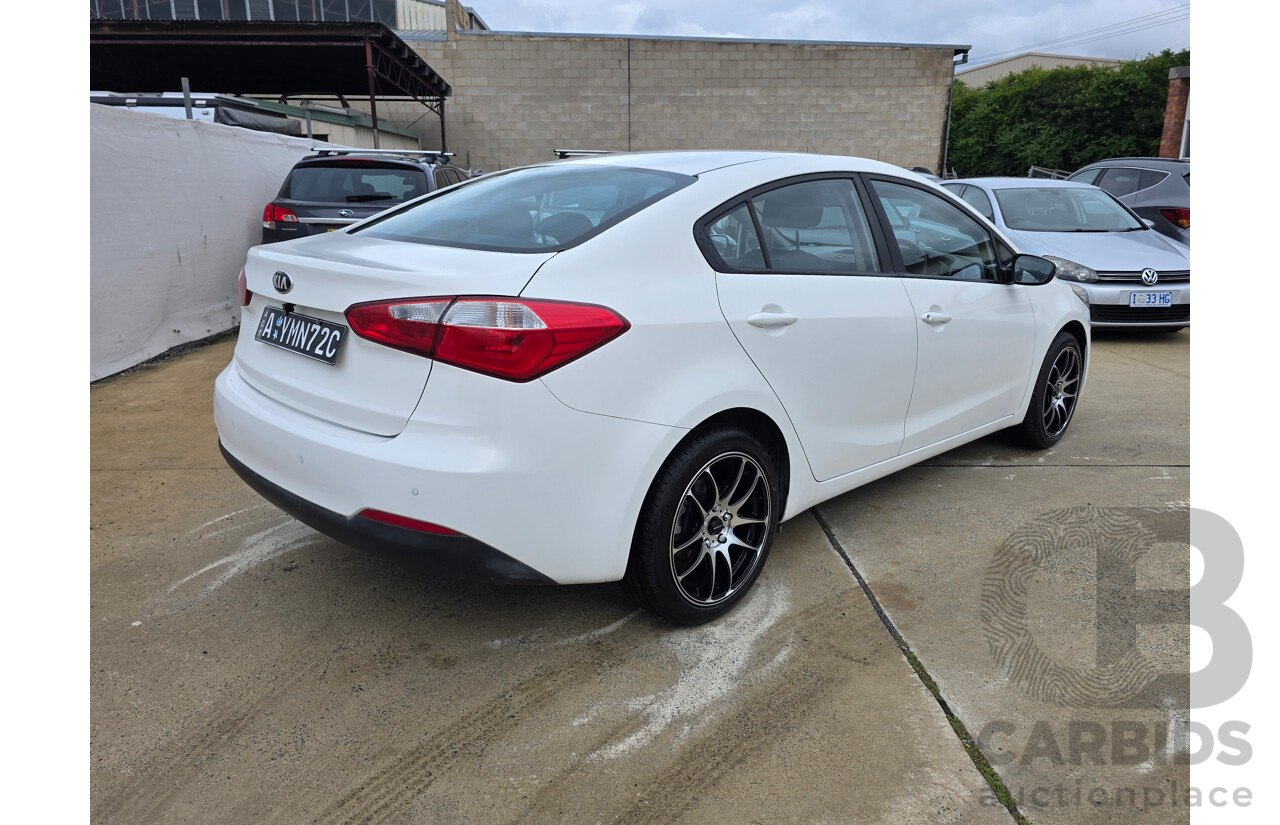 02/2016 Kia Cerato S YD MY15 4D Sedan White 1.8L