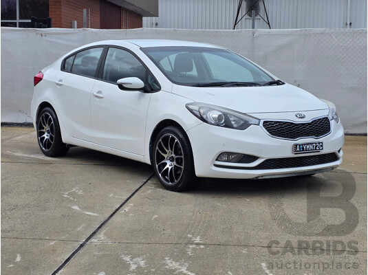 02/2016 Kia Cerato S YD MY15 4D Sedan White 1.8L