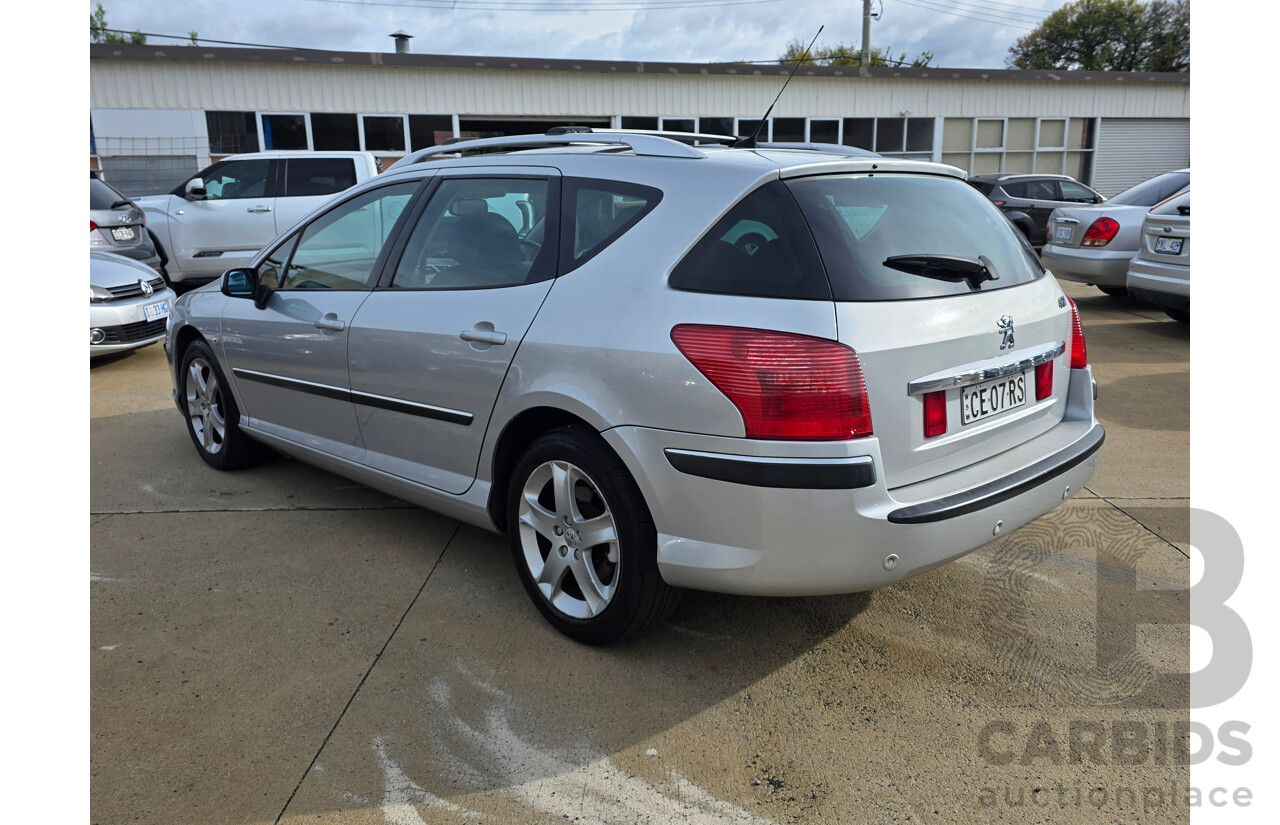 01/2007 Peugeot 407 ST Touring Executive  4D Wagon Silver 2.2L