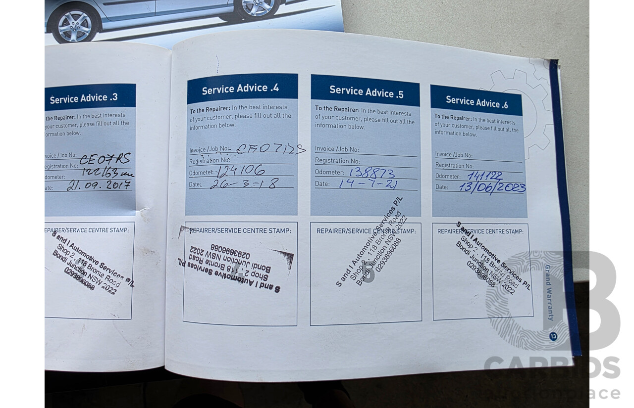 01/2007 Peugeot 407 ST Touring Executive  4D Wagon Silver 2.2L