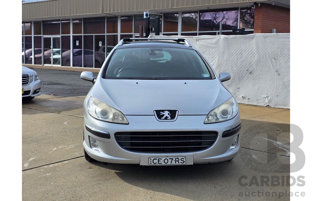 01/2007 Peugeot 407 ST Touring Executive 4D Wagon Silver 2.2L