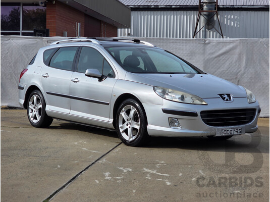 01/2007 Peugeot 407 ST Touring Executive  4D Wagon Silver 2.2L