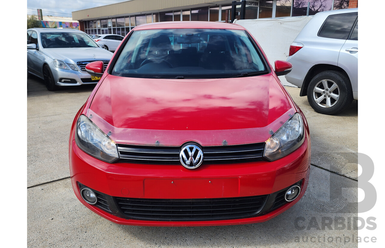 12/2010 Volkswagen Golf 118 TSI Comfortline 1K MY11 5d Hatchback Red 1.4L