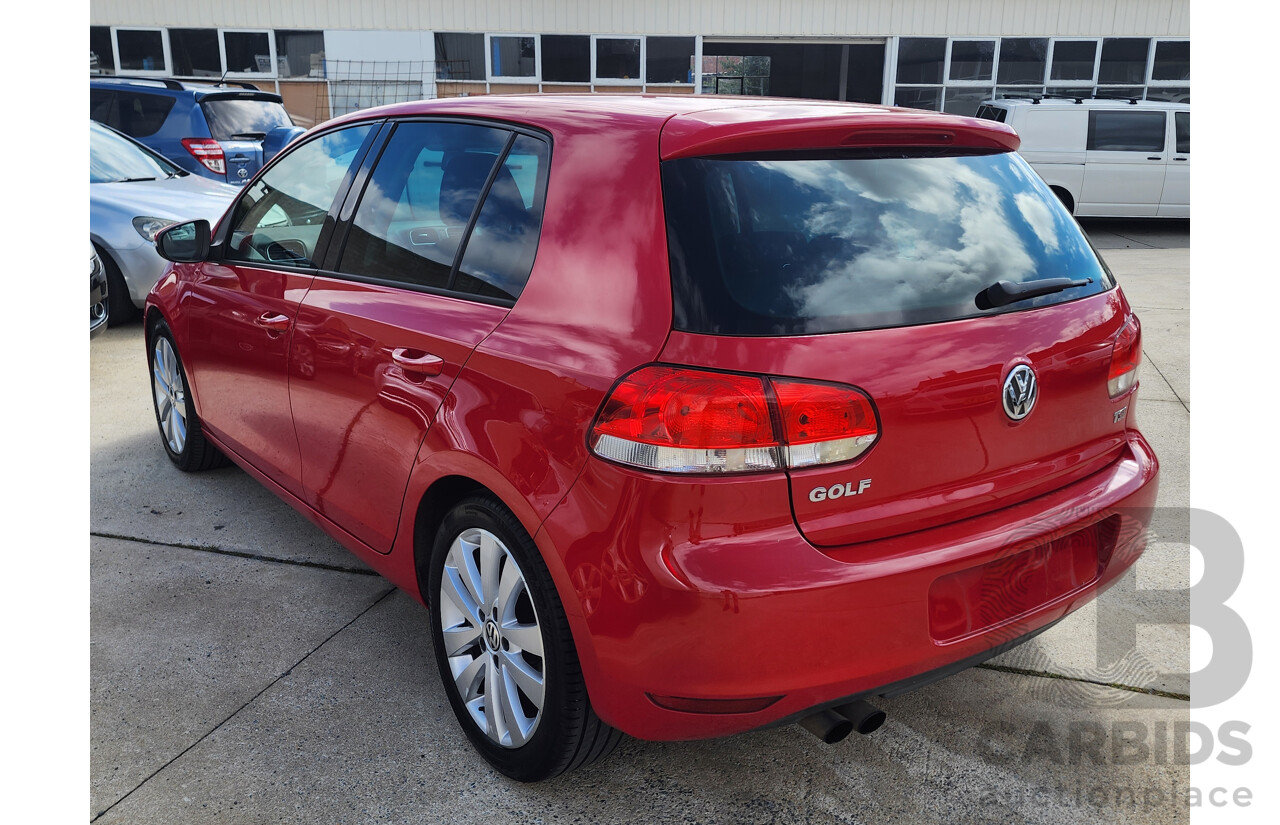 12/2010 Volkswagen Golf 118 TSI Comfortline 1K MY11 5d Hatchback Red 1.4L