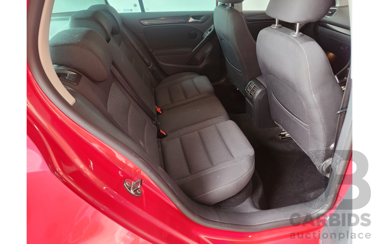 12/2010 Volkswagen Golf 118 TSI Comfortline 1K MY11 5d Hatchback Red 1.4L