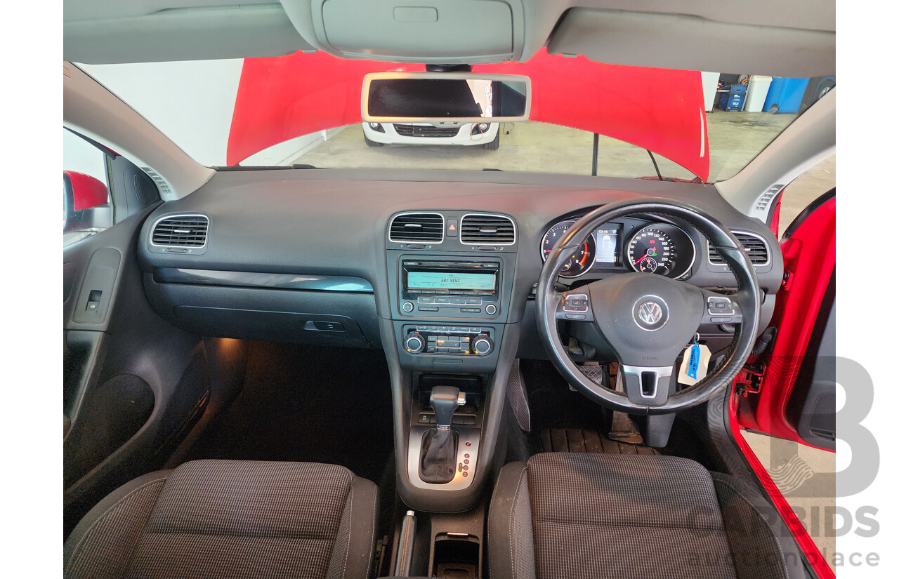 12/2010 Volkswagen Golf 118 TSI Comfortline 1K MY11 5d Hatchback Red 1.4L