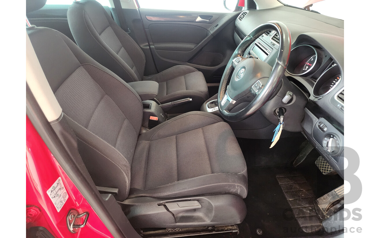 12/2010 Volkswagen Golf 118 TSI Comfortline 1K MY11 5d Hatchback Red 1.4L