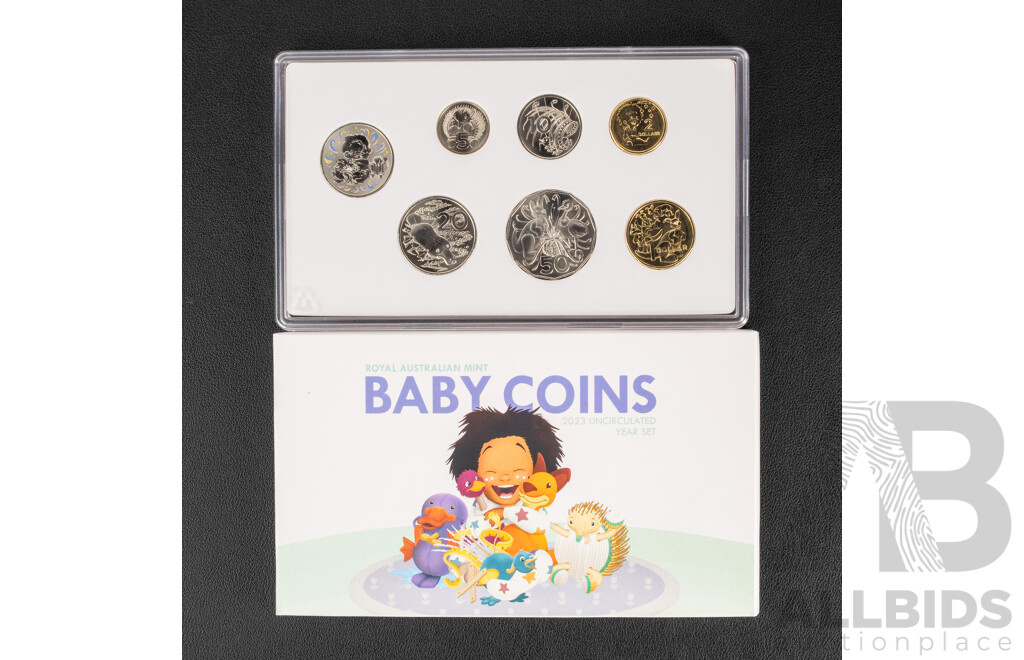 2023 RAM Baby Coins UNC set of 6.