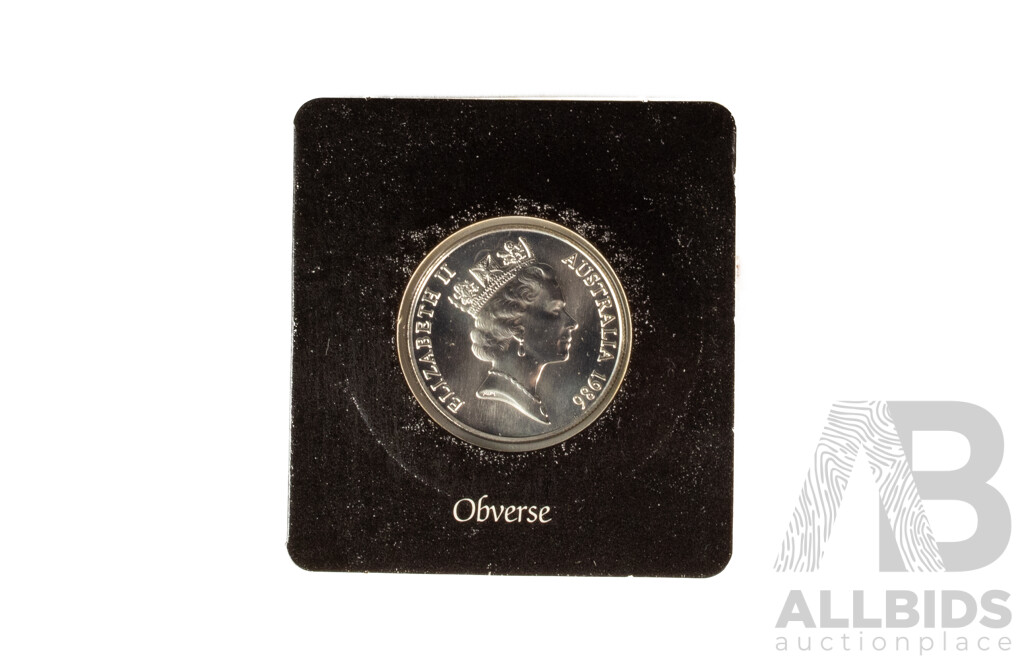 Australian RAM 1986 Silver Ten Dollar Coin, State Series, South Australia
