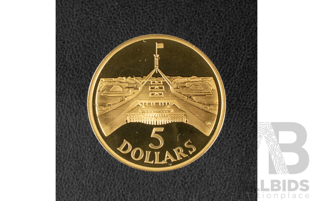 Australian RAM 1988 Proof Five Dollar Coin