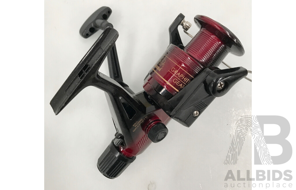 Okuma (LC-6000) Spinning Fishing Reel and Angler Tackle Handcasters 100m - Lot of 4