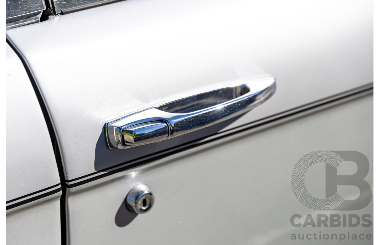 1984 Rolls-Royce Silver Spirit 4d Sedan Twin Carb V8 Georgian Silver Metallic V8 6.8L