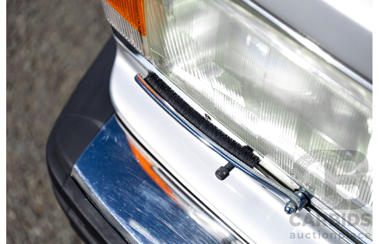 1984 Rolls-Royce Silver Spirit 4d Sedan Twin Carb V8 Georgian Silver Metallic V8 6.8L