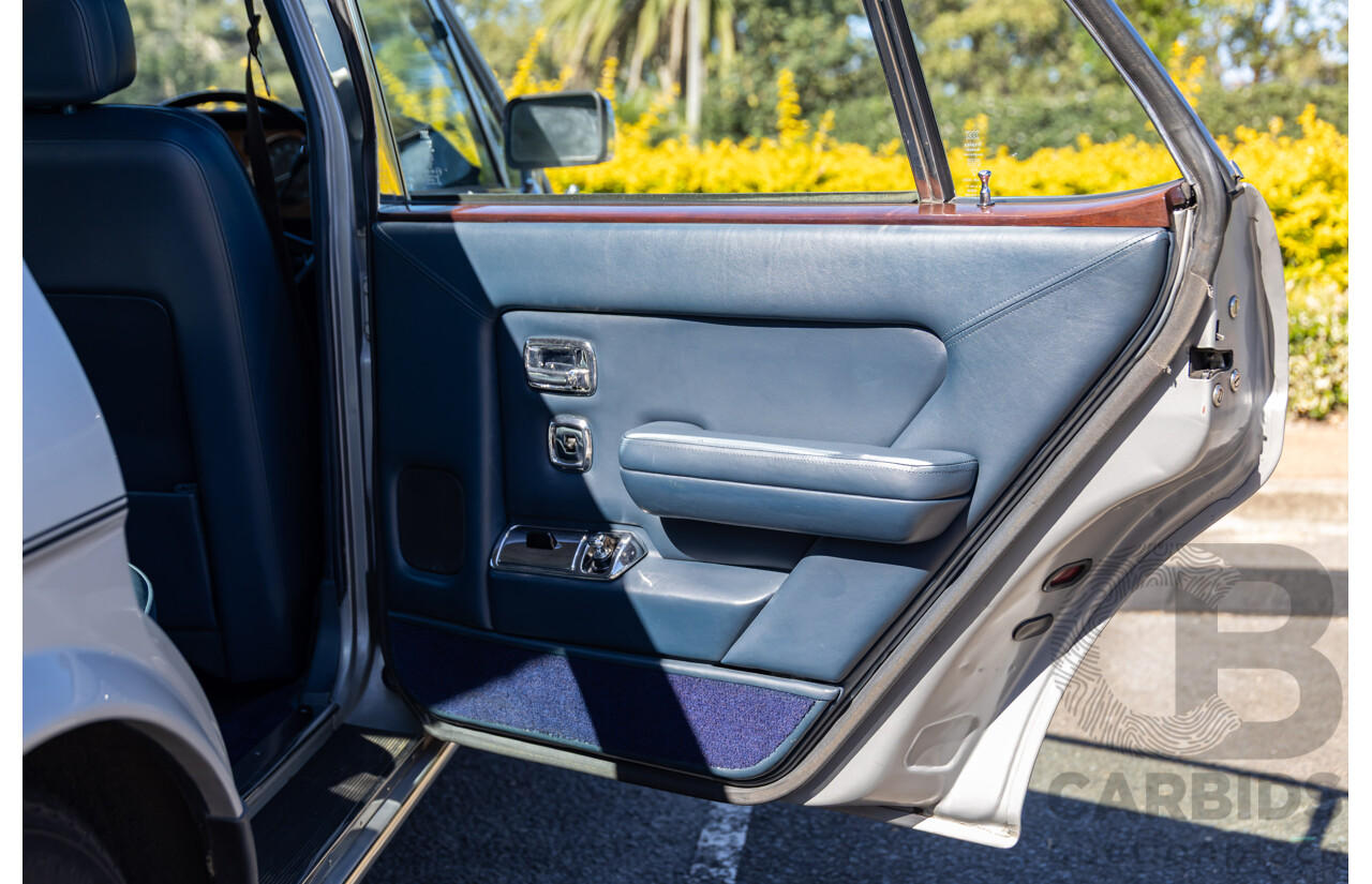 1984 Rolls-Royce Silver Spirit 4d Sedan Twin Carb V8 Georgian Silver Metallic V8 6.8L