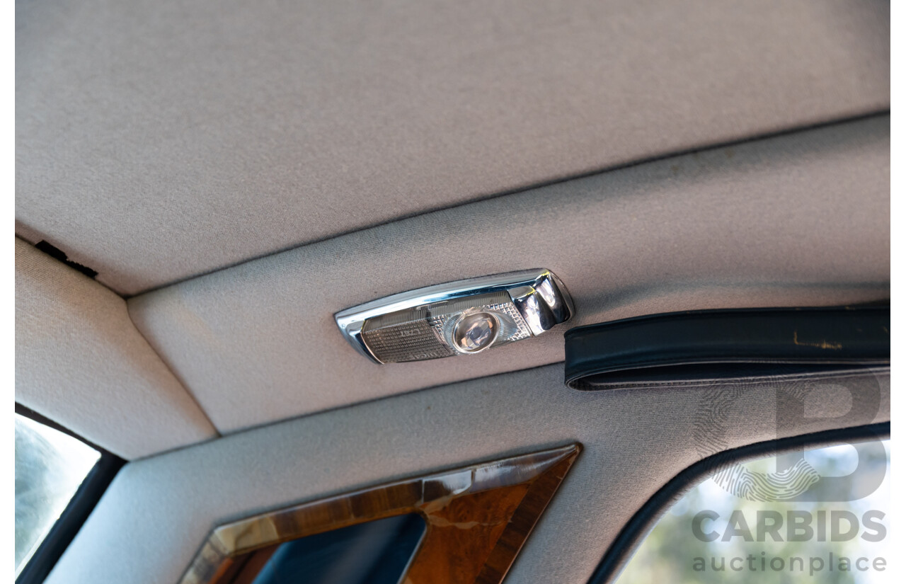 1984 Rolls-Royce Silver Spirit 4d Sedan Twin Carb V8 Georgian Silver Metallic V8 6.8L