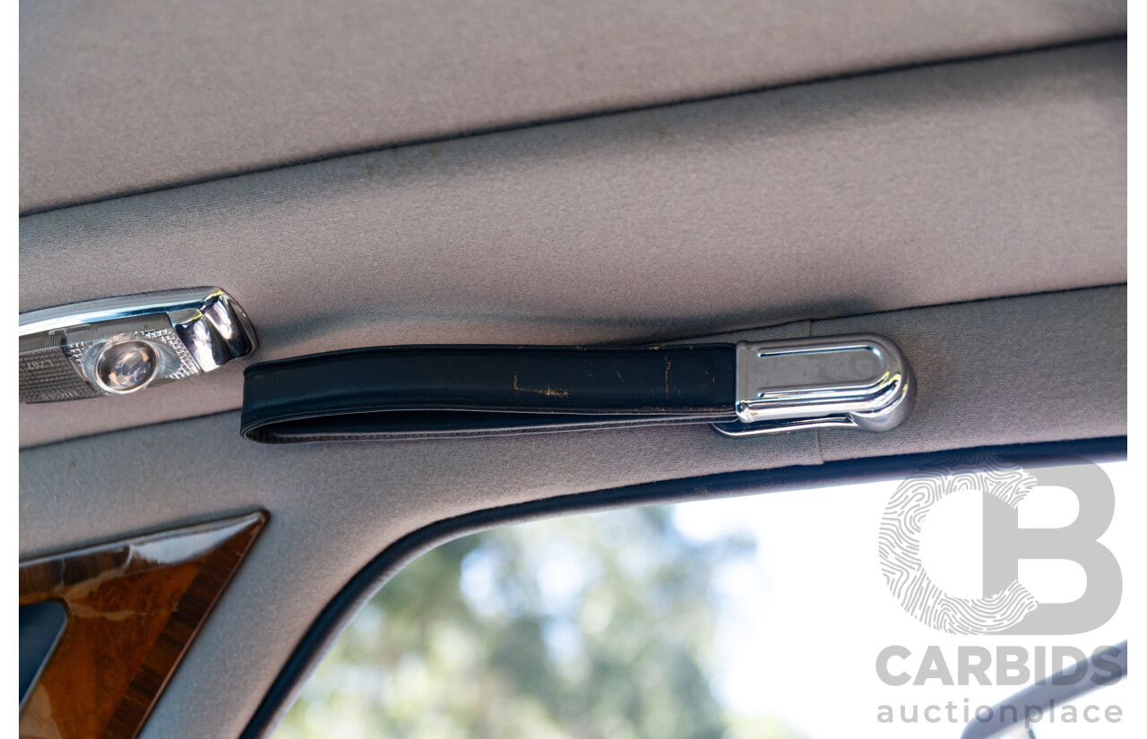 1984 Rolls-Royce Silver Spirit 4d Sedan Twin Carb V8 Georgian Silver Metallic V8 6.8L