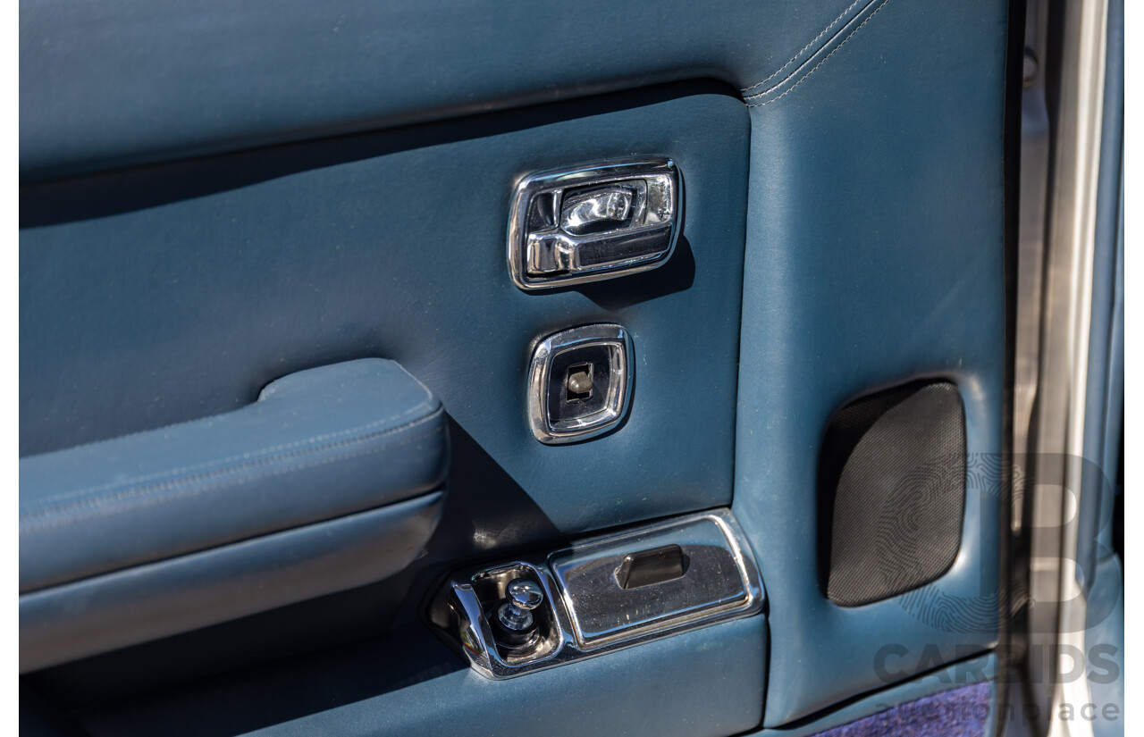 1984 Rolls-Royce Silver Spirit 4d Sedan Twin Carb V8 Georgian Silver Metallic V8 6.8L