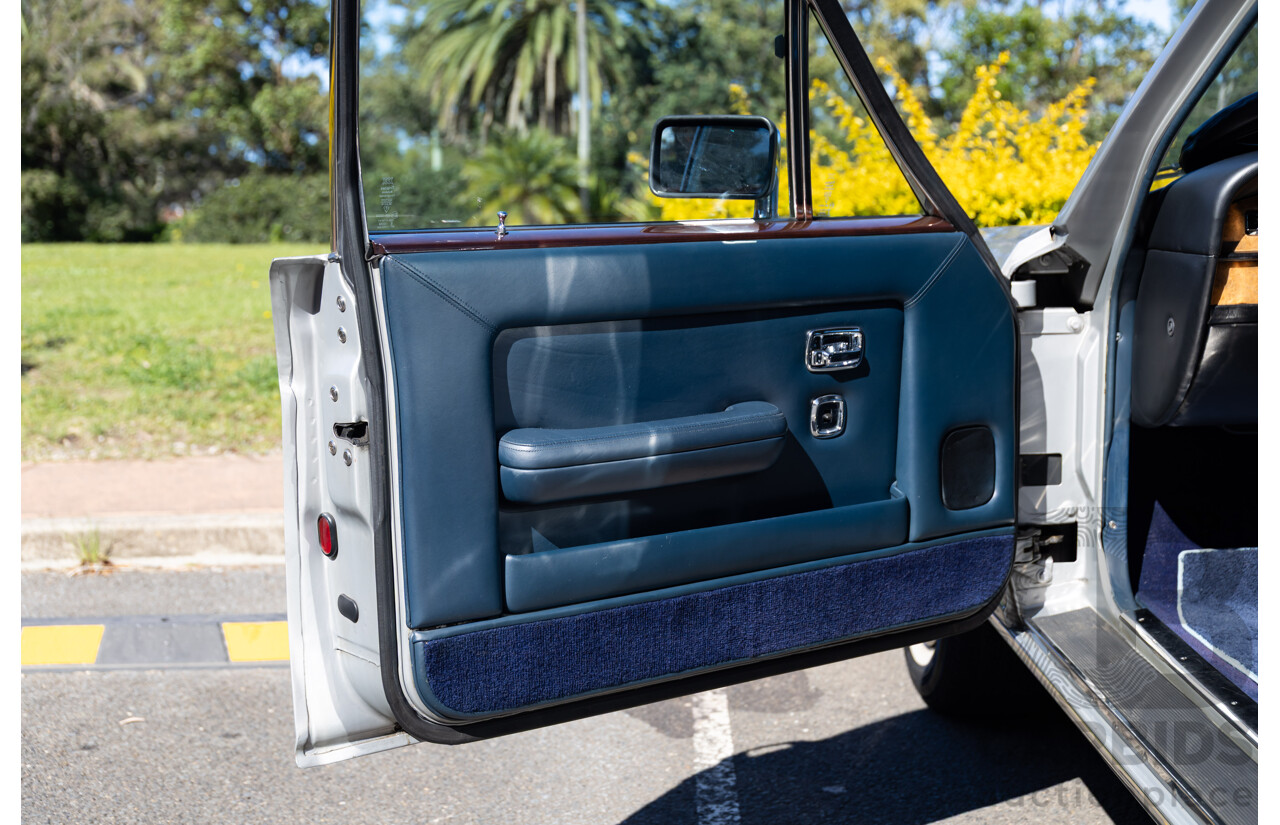 1984 Rolls-Royce Silver Spirit 4d Sedan Twin Carb V8 Georgian Silver Metallic V8 6.8L