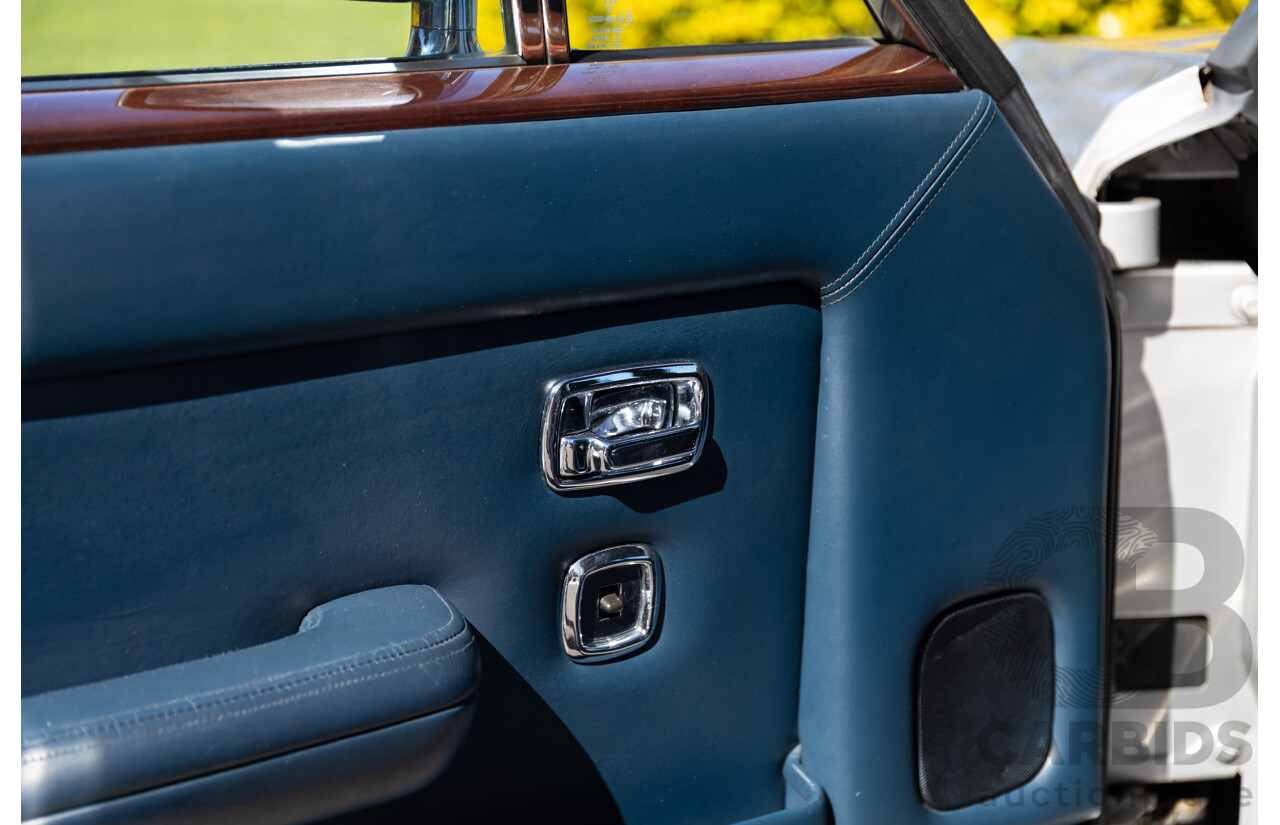 1984 Rolls-Royce Silver Spirit 4d Sedan Twin Carb V8 Georgian Silver Metallic V8 6.8L