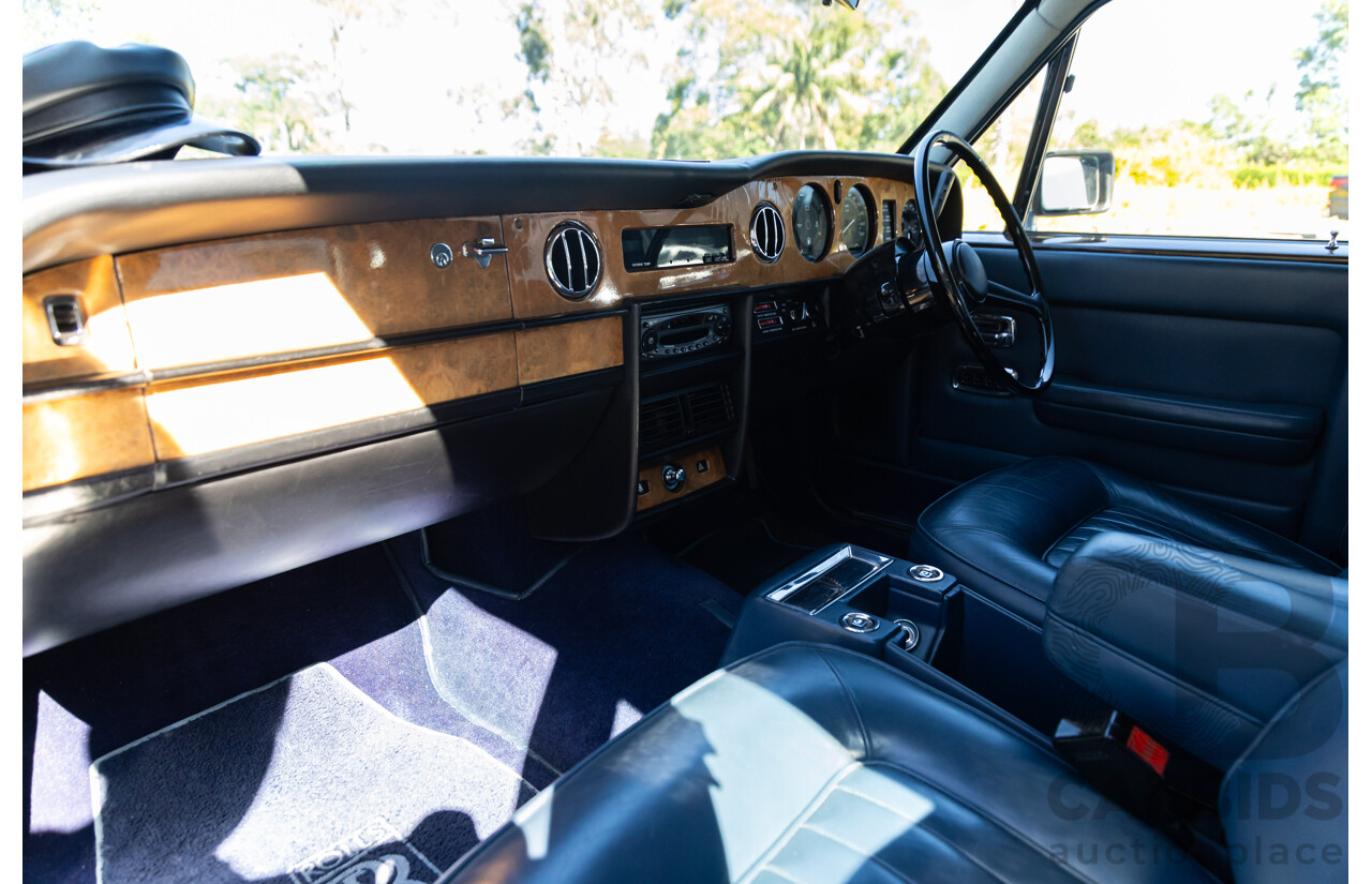 1984 Rolls-Royce Silver Spirit 4d Sedan Twin Carb V8 Georgian Silver Metallic V8 6.8L