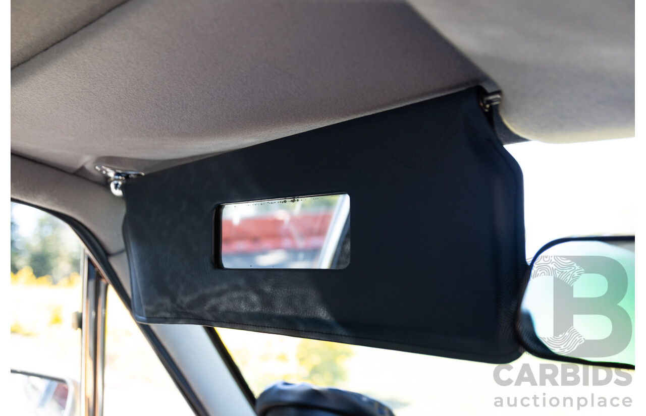 1984 Rolls-Royce Silver Spirit 4d Sedan Twin Carb V8 Georgian Silver Metallic V8 6.8L