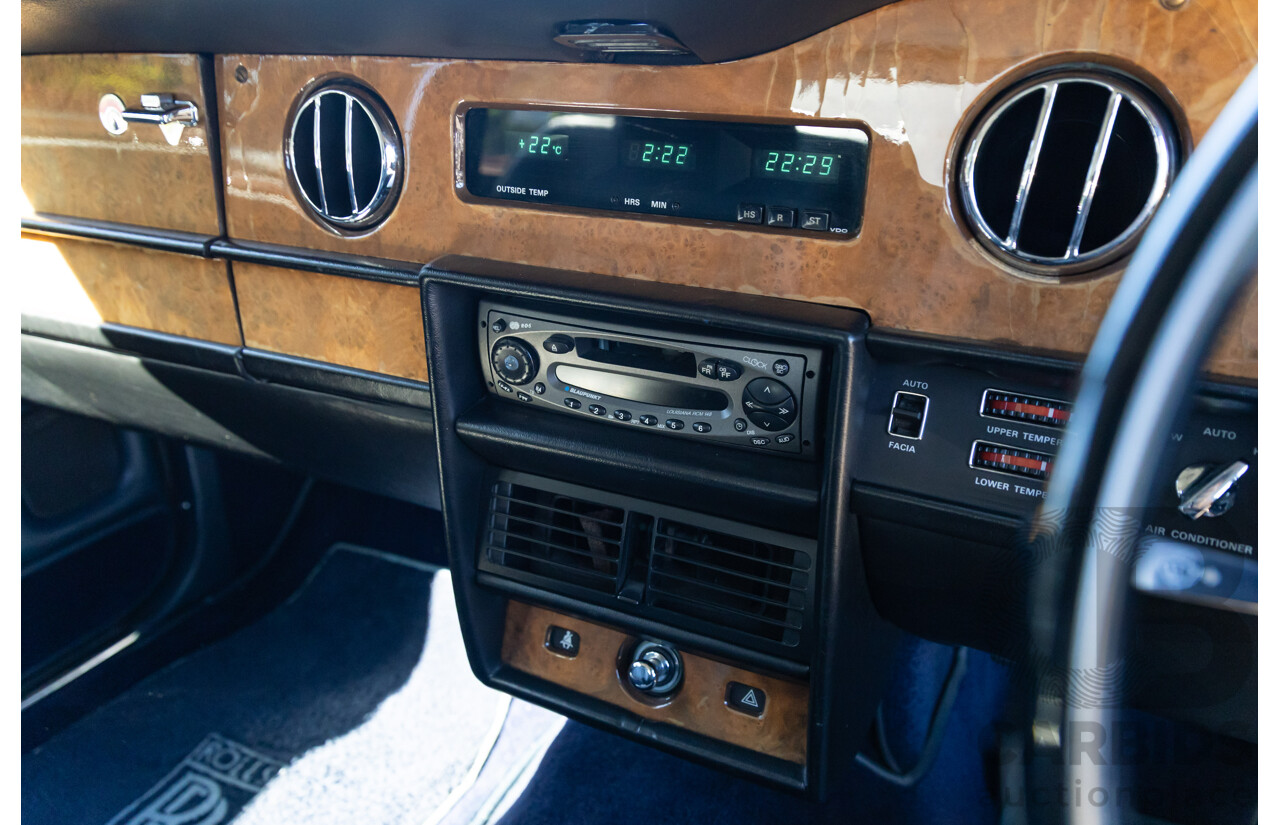 1984 Rolls-Royce Silver Spirit 4d Sedan Twin Carb V8 Georgian Silver Metallic V8 6.8L